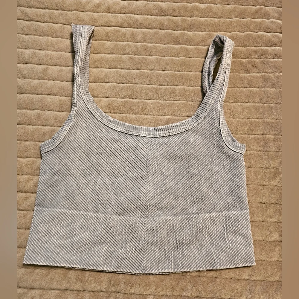 Dress Up Ribbed Square Neck Bralette - Picture 4 of 6